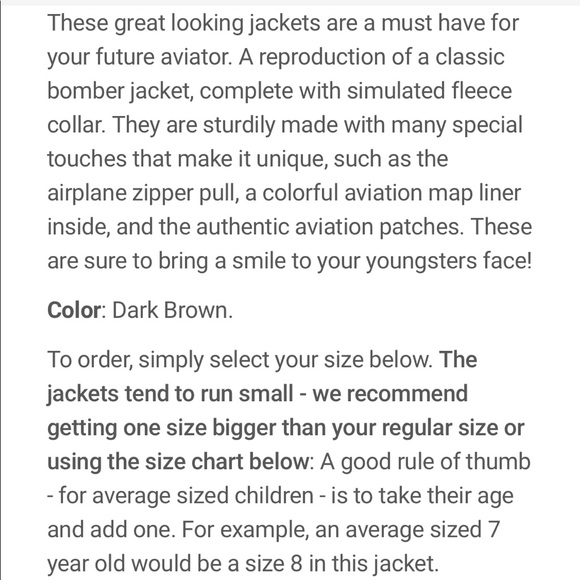 - Brown military flight bomber Jacket. - Picture 11 of 11